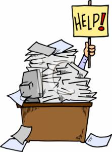 pile of paper clipart